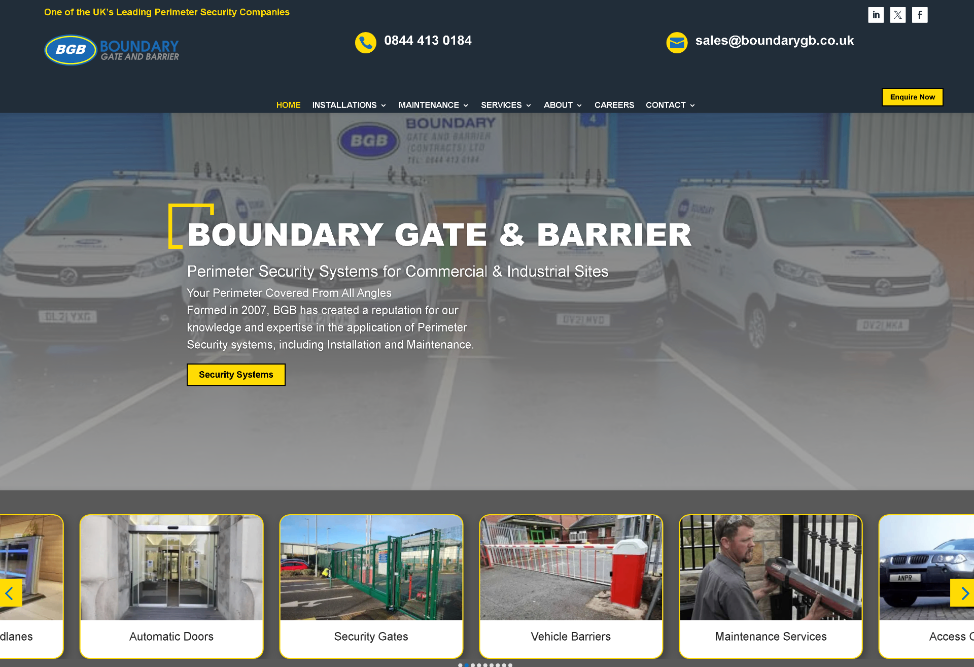 Boundary Gate & Barrier